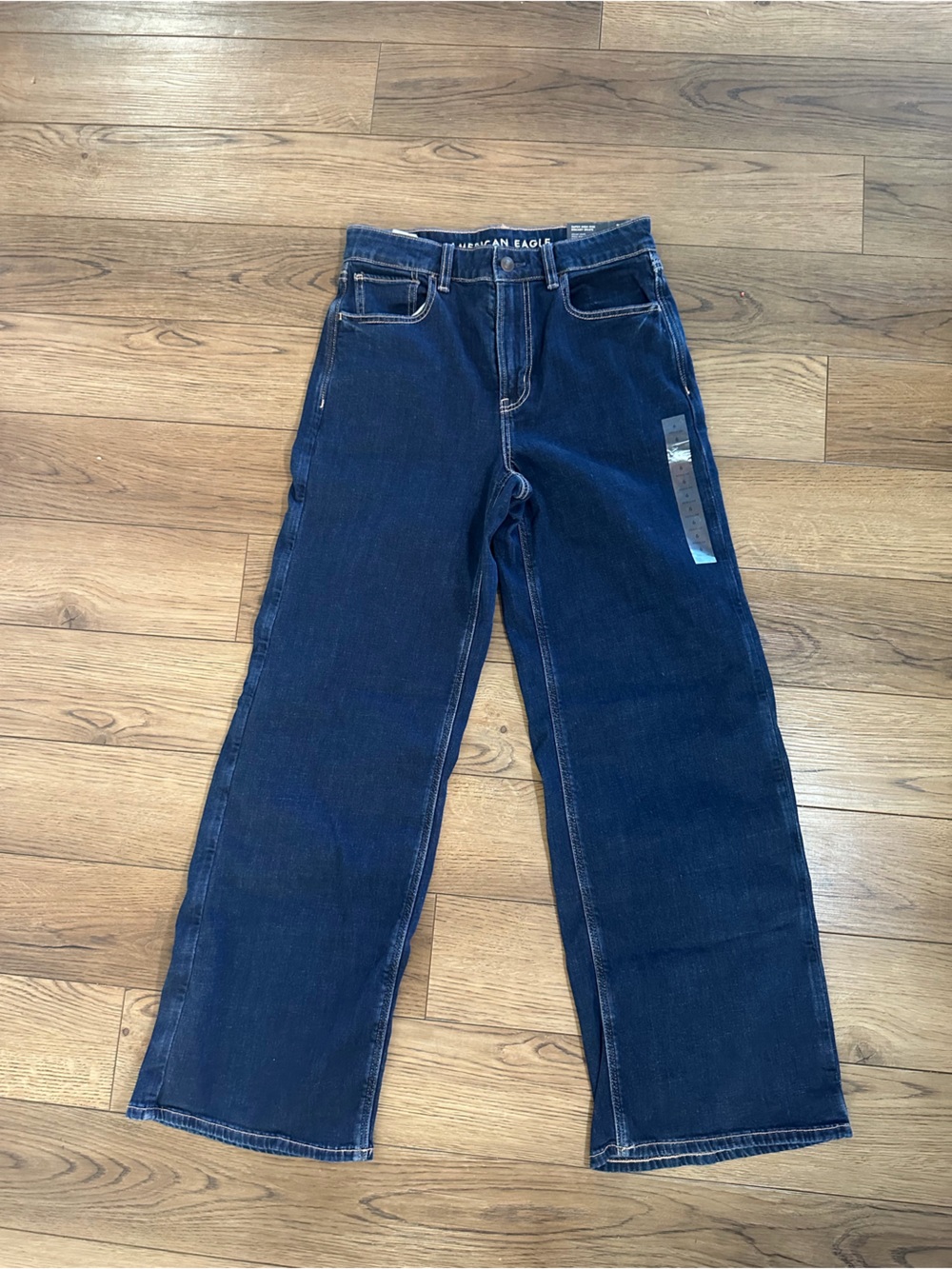 American Eagle Outfitters dreamy drape Wide Leg High-Rise Jeans